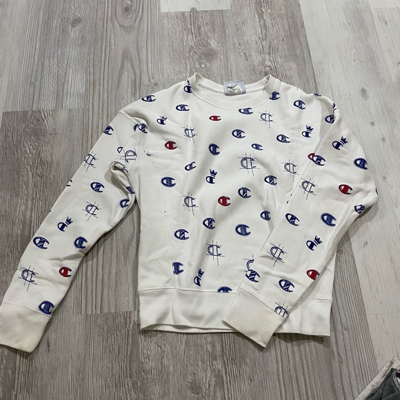 reverse weave champion crewneck (patterned) - Picture 1 of 3